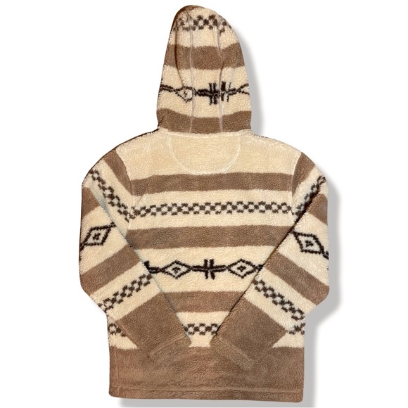 True Grit Sherpa Fleece Teddy Bear Hoodie SIZE:S - Picture 2 of 5